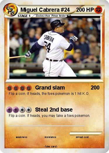 Pokemon Miguel Cabrera #24