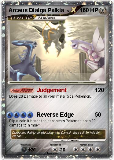 Pokemon Arceus Dialga Palkia