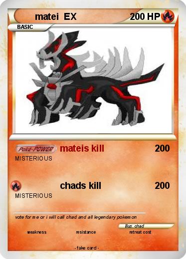 Pokemon matei  EX