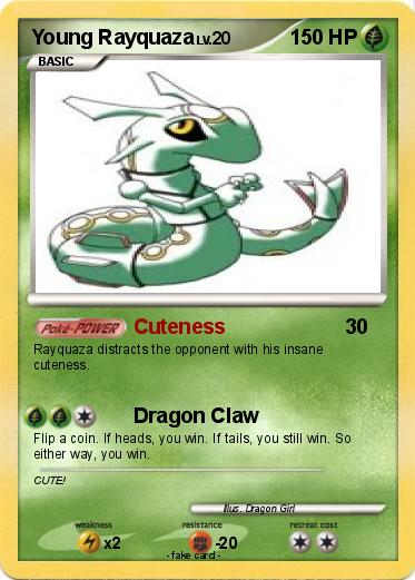 Pokemon Young Rayquaza