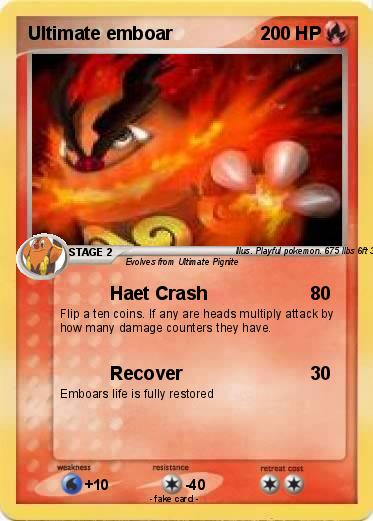 Pokemon Ultimate emboar