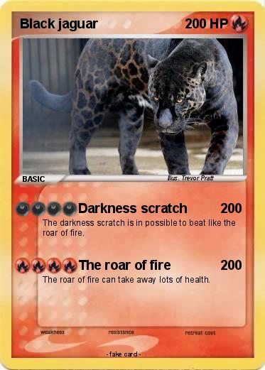 Pokemon Black jaguar