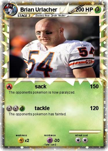 Pokemon Brian Urlacher