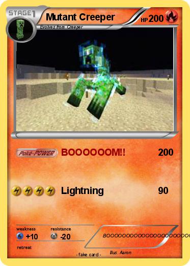 Pokemon Mutant Creeper