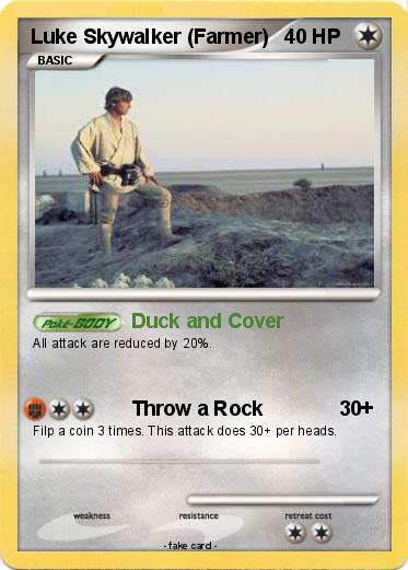 Pokemon Luke Skywalker (Farmer)