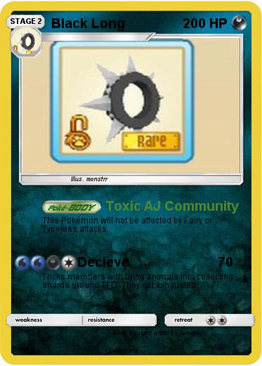 Pokemon Black Long