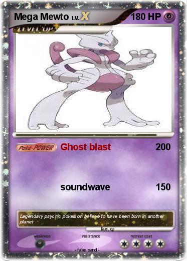 Pokemon Mega Mewto