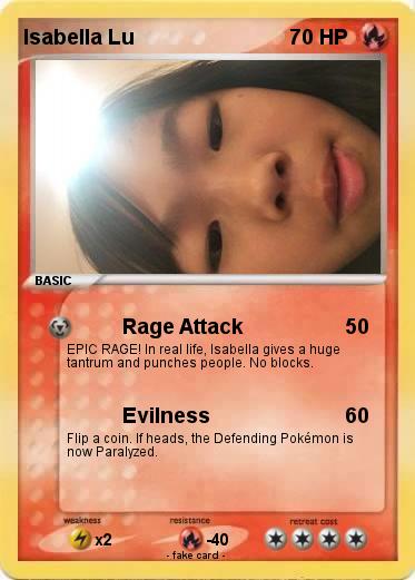 Pokemon Isabella Lu
