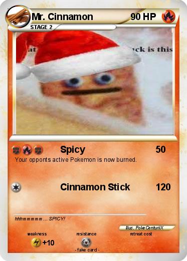 Pokemon Mr. Cinnamon