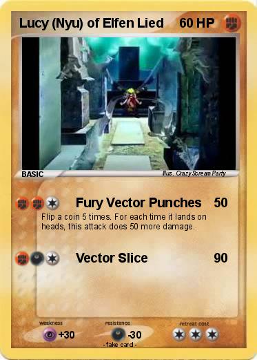 Pokemon Lucy (Nyu) of Elfen Lied