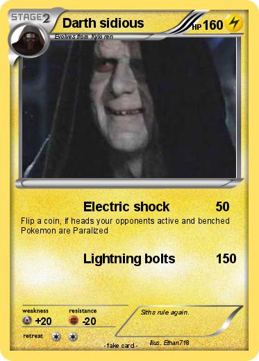 Pokemon Darth sidious