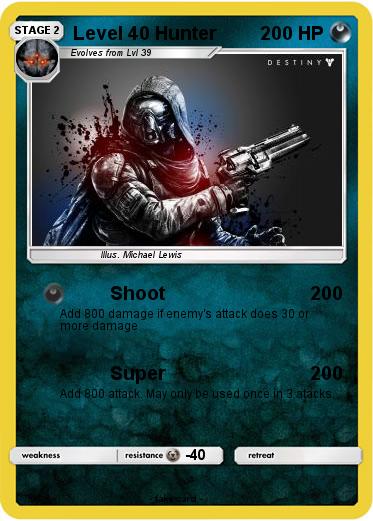 Pokemon Level 40 Hunter