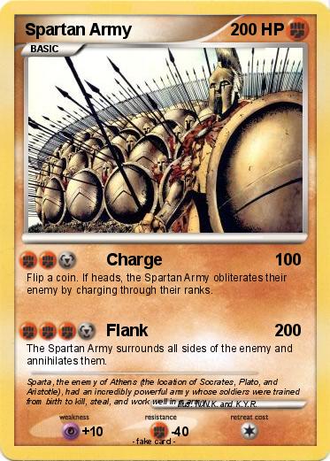 Pokemon Spartan Army