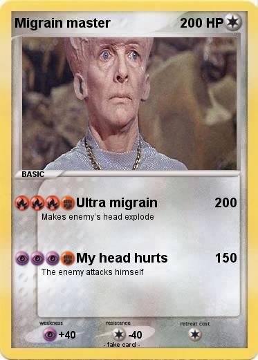 Pokemon Migrain master