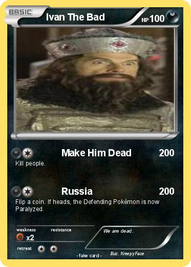 Pokemon Ivan The Bad