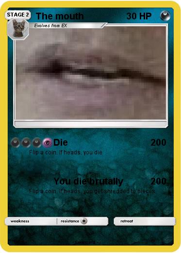 Pokemon The mouth