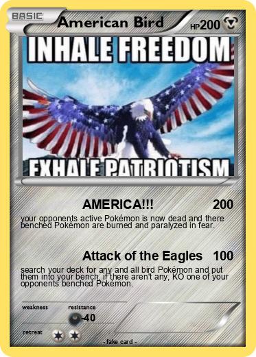 Pokemon American Bird
