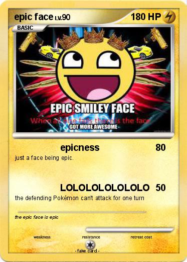 Pokemon epic face