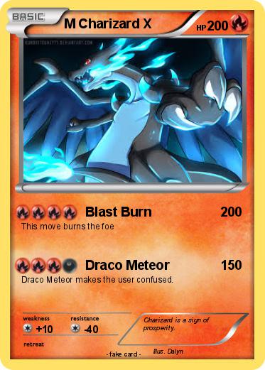 Pokemon M Charizard X
