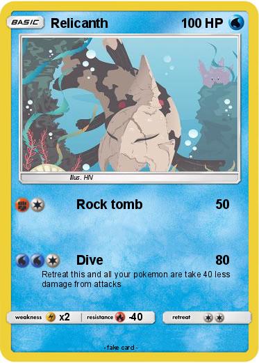 Pokemon Relicanth