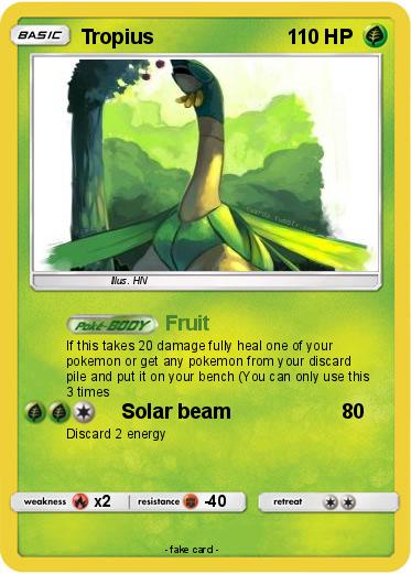 Pokemon Tropius