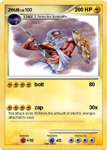 Pokemon zeus