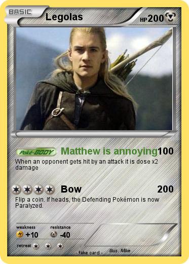 Pokemon Legolas