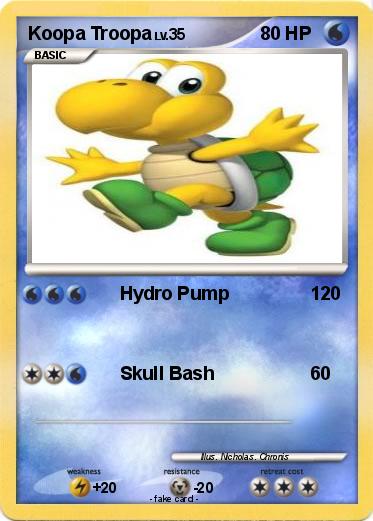 Pokemon Koopa Troopa