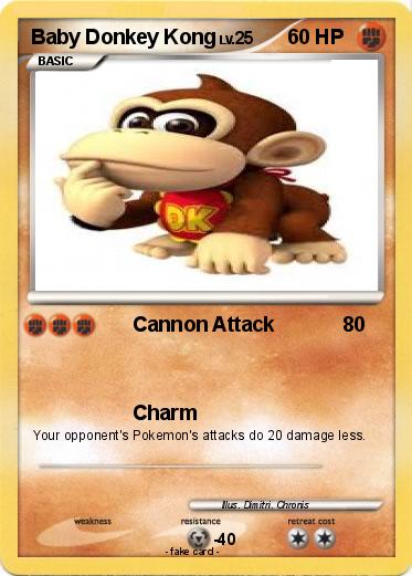 Pokemon Baby Donkey Kong