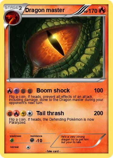 Pokemon Dragon master