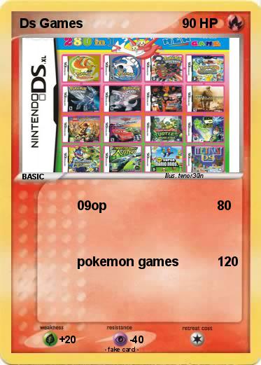 Pokemon Ds Games