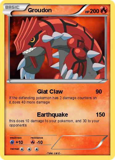 Pokemon Groudon