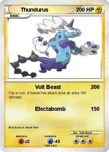 Pokemon Thundurus