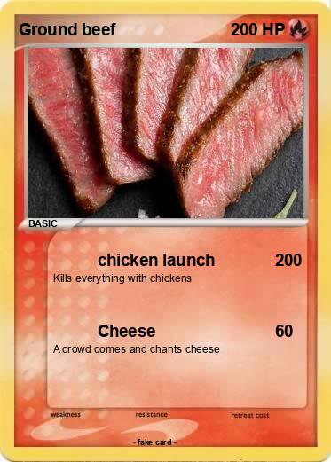 Pokemon Ground beef