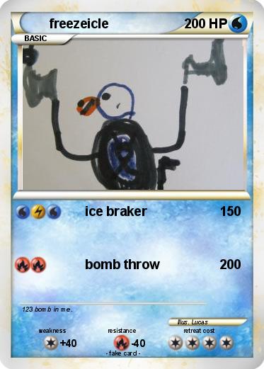 Pokemon freezeicle