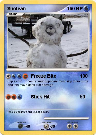 Pokemon Snolean