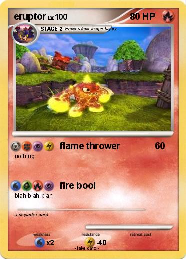 Pokemon eruptor
