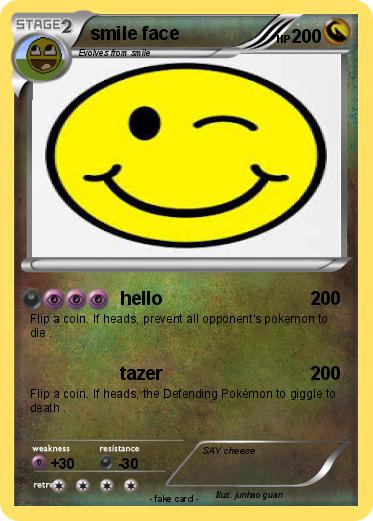 Pokemon smile face
