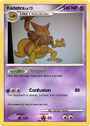 Pokemon Kadabra