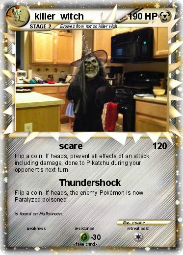 Pokemon killer  witch