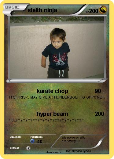 Pokemon stelth ninja