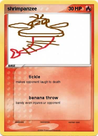 Pokemon shrimpanzee
