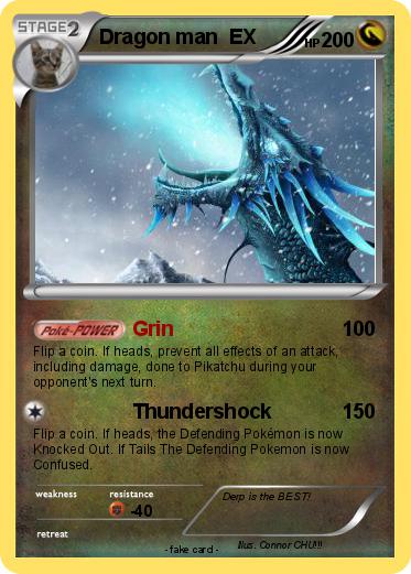 Pokemon Dragon man  EX
