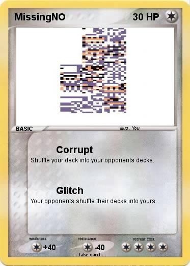 Pokemon MissingNO