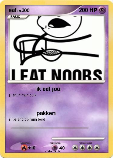Pokemon eat