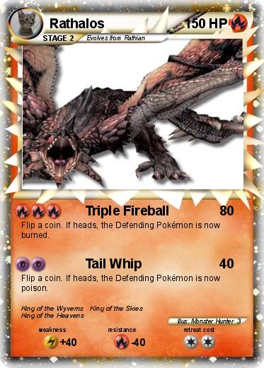 Pokemon Rathalos