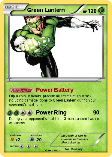 Pokemon Green Lantern