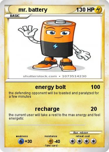Pokemon mr. battery
