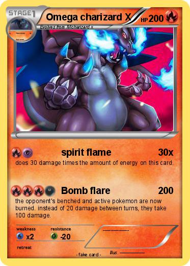 Pokemon Omega charizard X