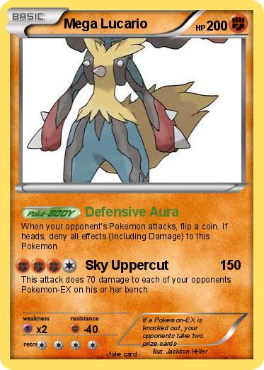 Pokemon Mega Lucario